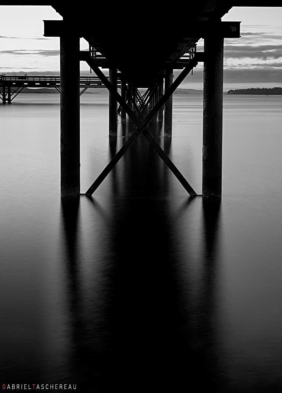 Under the boardwalk
