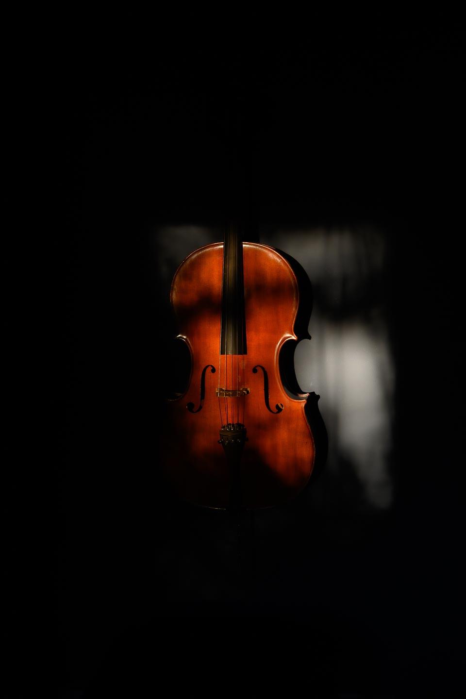 Beautiful Cello on the wall